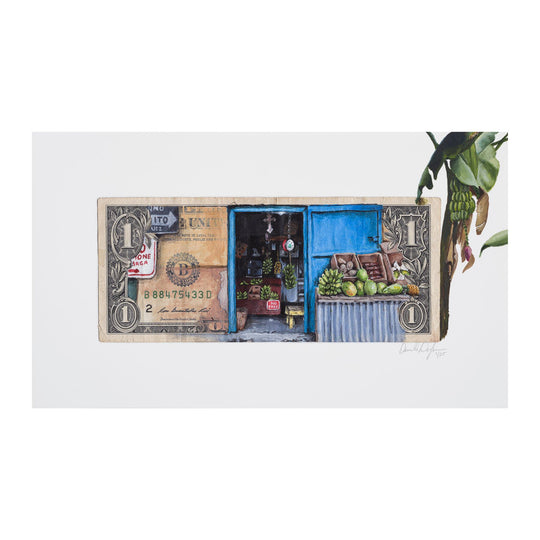 Danielle De Jesus, La Tiendita, 2022; Limited Edition Print