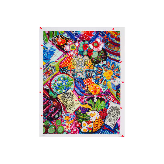 Kate Pincus-Whitney, Hecate and the Muses, 2022; Limited Edition Print