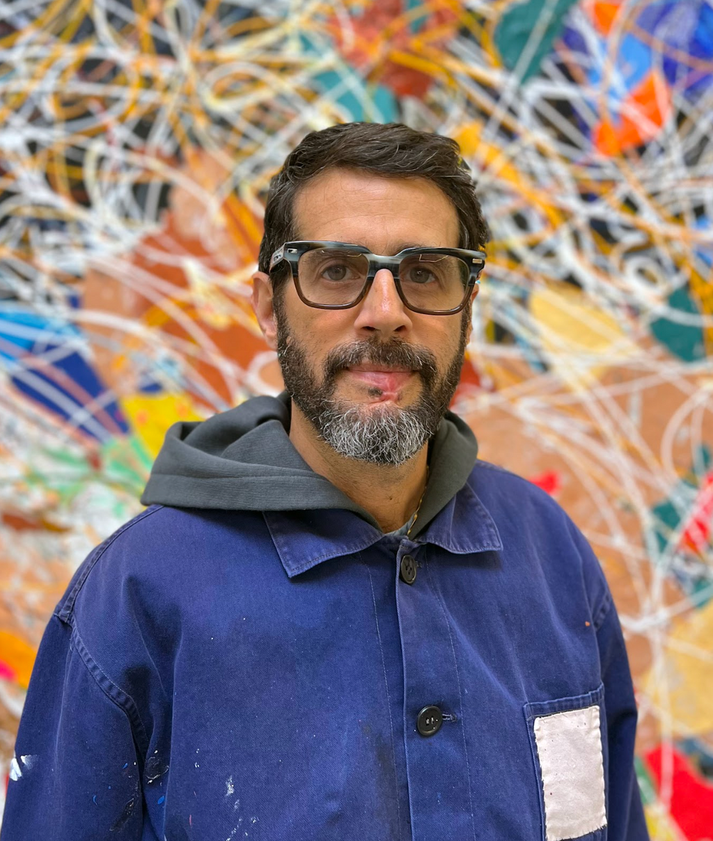 José Parlá at the Brooklyn Museum