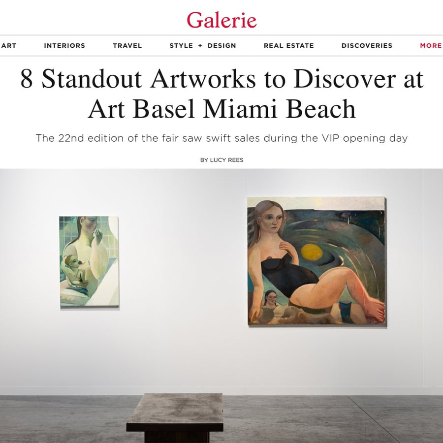 Danielle Orchard Featured in Galerie Magazine