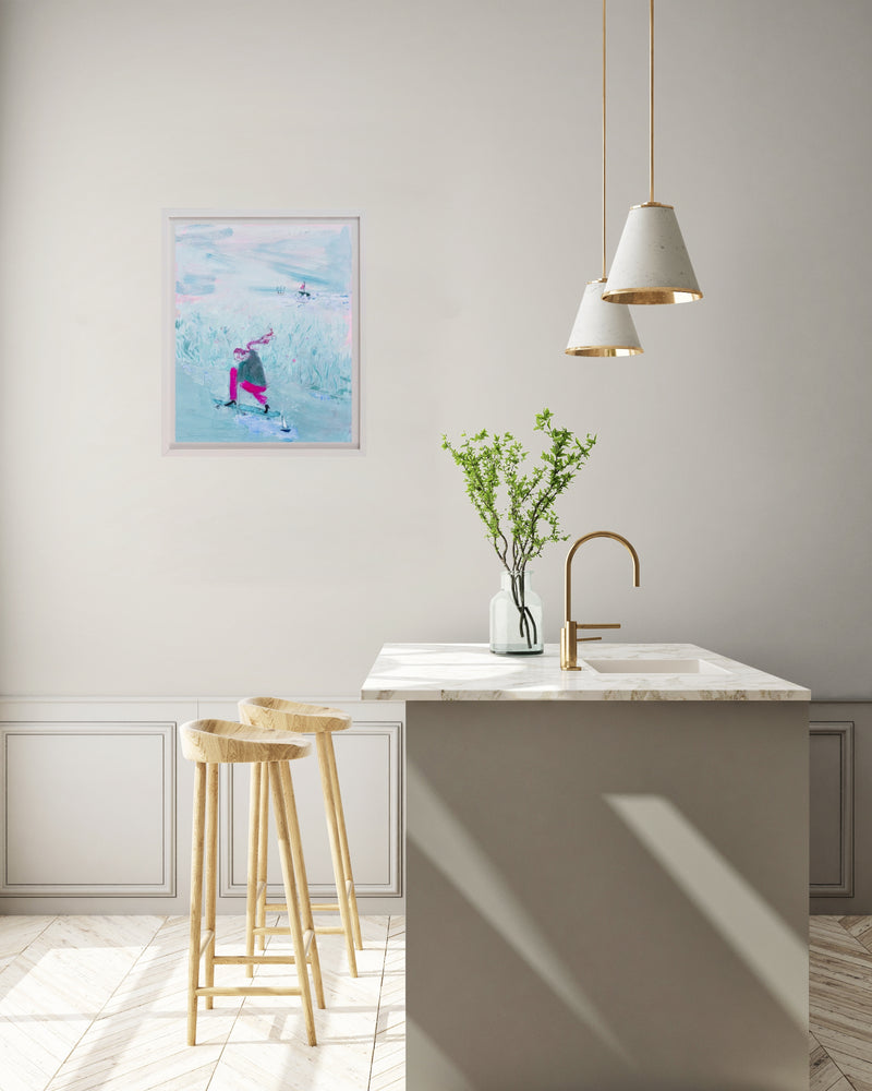 Alissa McKendrick, Untitled, 2022; Hand-Embellished, Signed, and Numbered Limited Edition Print
