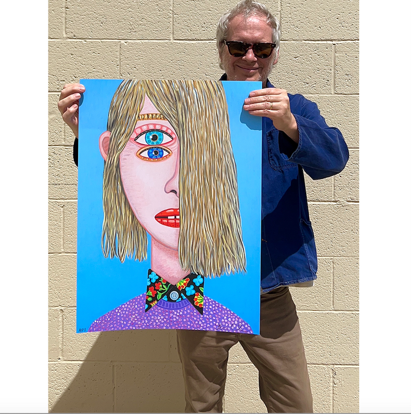 Brian Calvin, Sadie Jane, 2023; Signed and Numbered Limited Edition Print