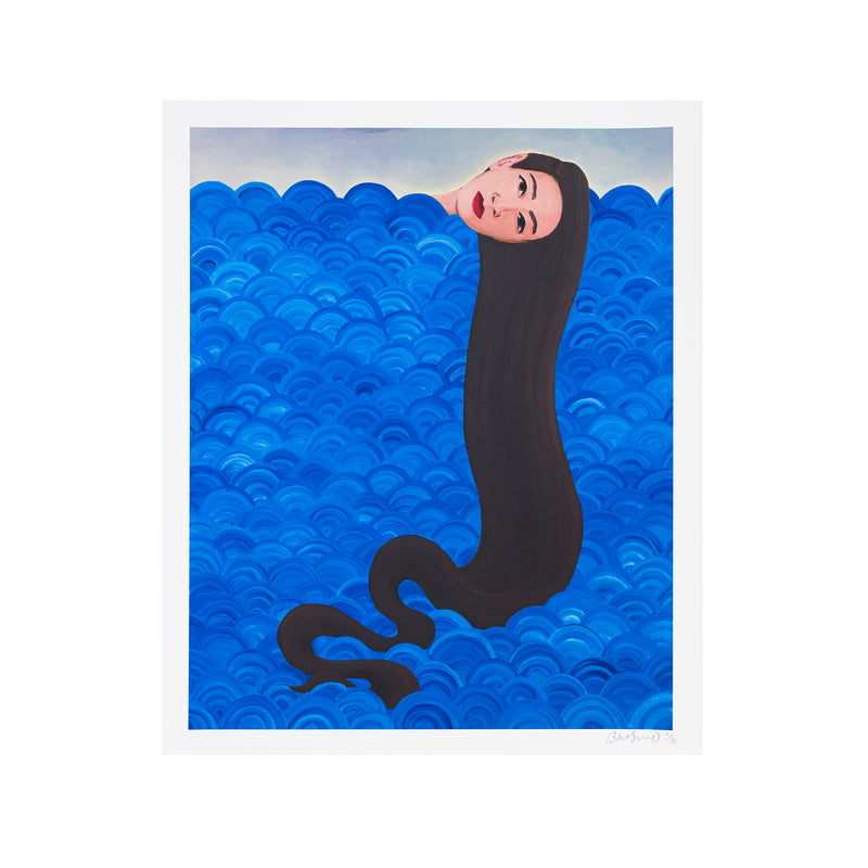 Becky Kolsrud, Allegorical Bather, 2023; Limited Edition Print