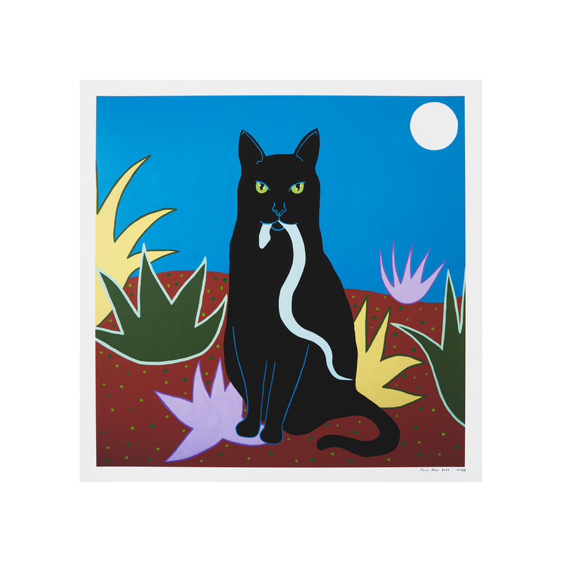 Caris Reid, Hunter’s Moon, 2022; Hand-Embellished, Signed, and Numbered Limited Edition Print