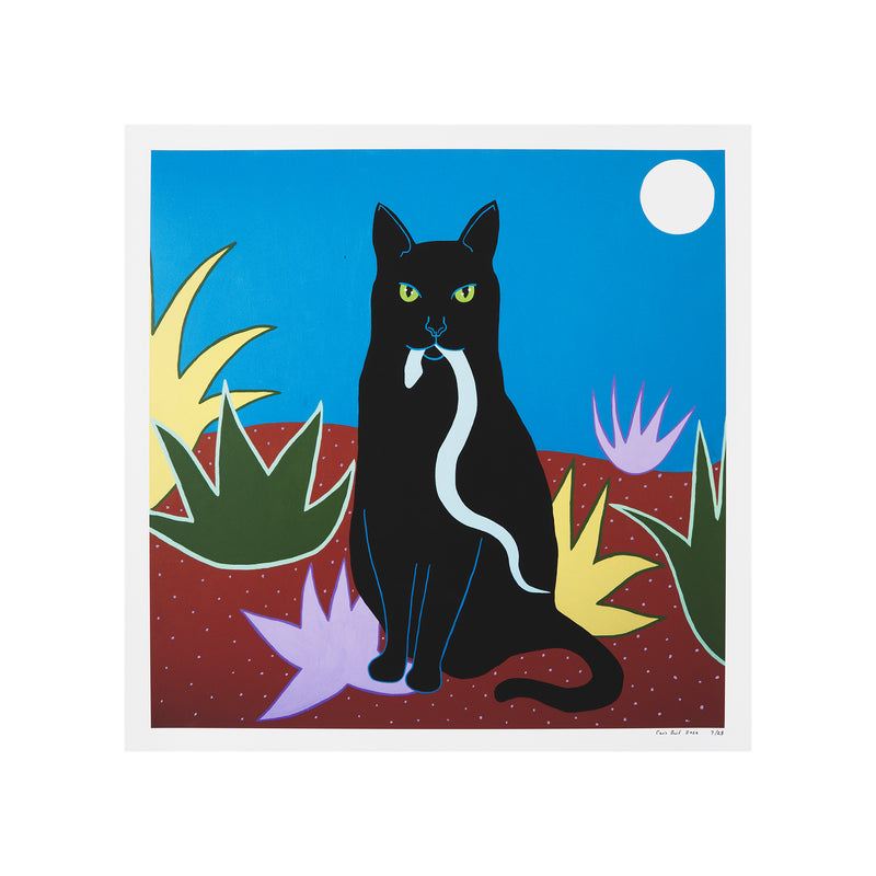 Caris Reid, Hunter’s Moon, 2022; Hand-Embellished, Signed, and Numbered Limited Edition Print