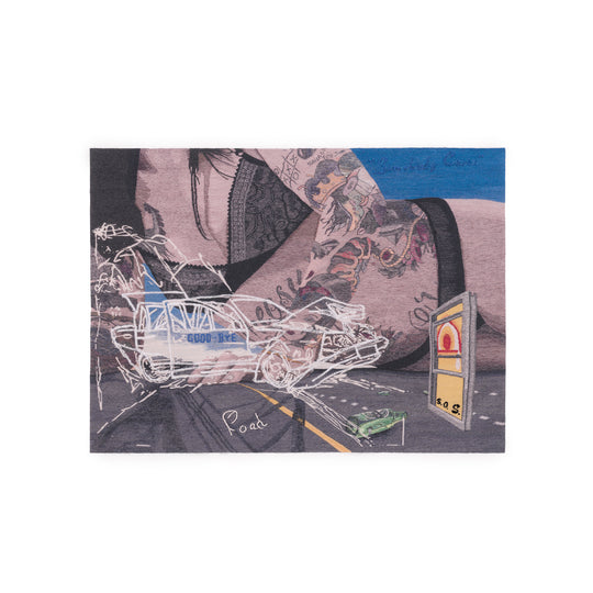 Erin M. Riley, Somebody Cares, 2026; Hand-Embellished, Signed and Numbered Limited Edition Print