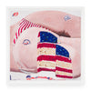 Gina Beavers, American Flag Sponge Butt Cake, 2024; Limited Edition Print