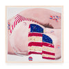 Gina Beavers, American Flag Sponge Butt Cake, 2024; Limited Edition Print