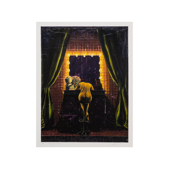 Ho Jae Kim, Changing Room, 2023; Hand-Embellished, Signed, and Numbered Limited Edition Print