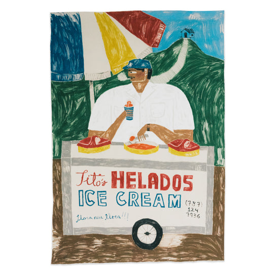 Joshua Nazario, Heladero del Campo, 2026; Original Work