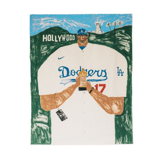 Joshua Nazario, Turista (Autorretrato en LA), 2026; Original Work