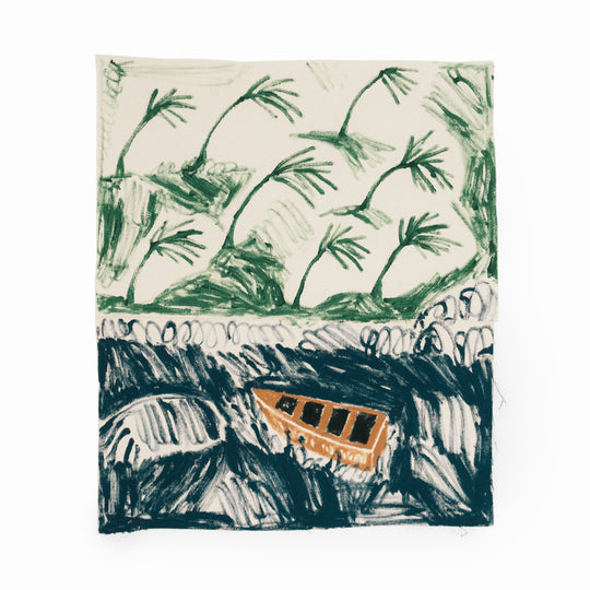 Joshua Nazario, Paisaje (Boceto), 2026; Original Work