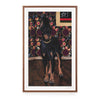 Jammie Holmes, Tyson, 2025; Hand-Embellished, Signed, and Numbered Limited Edition Print