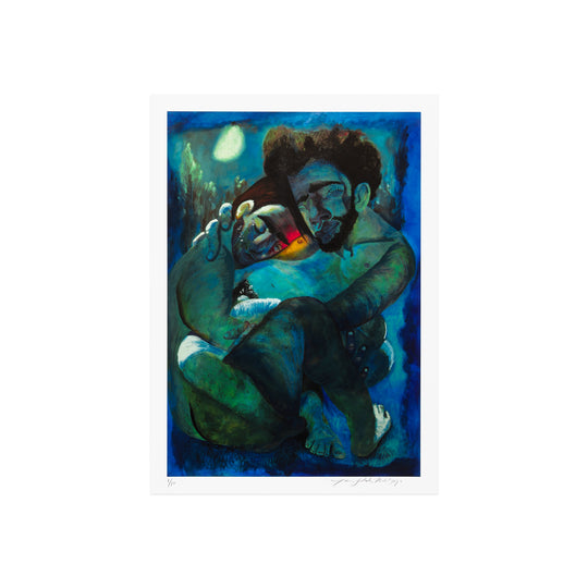 Jean-Paul Mallozzi, Que no se rompa la noche, 2026; Hand-Embellished, Signed and Numbered Limited Edition Print