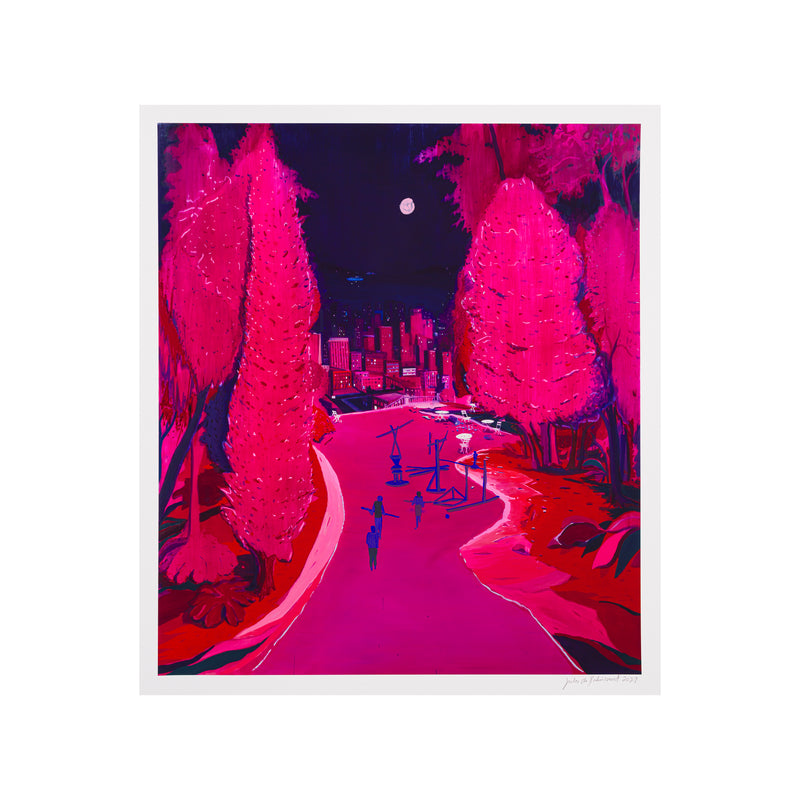 Jules de Balincourt, Are You An Insider or Outsider, 2023; Limited