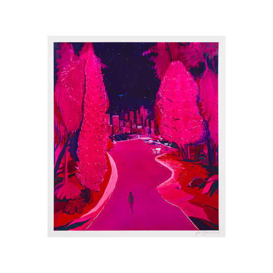 Jules de Balincourt, Are You An Insider or Outsider, 2023; Limited Edition Print