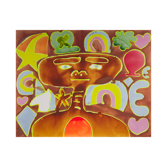 Katherine Bernhardt, Lucky Charms are Magically Delicious, 2024; Signed and Numbered Limited Edition Print