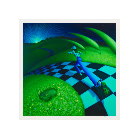 Katia Lifshin, Impetus, 2023; Hand-Embellished, Signed, and Numbered Limited Edition Print