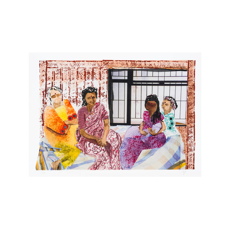 Melissa Joseph, Aunties Inside, 2021; Limited Edition Print