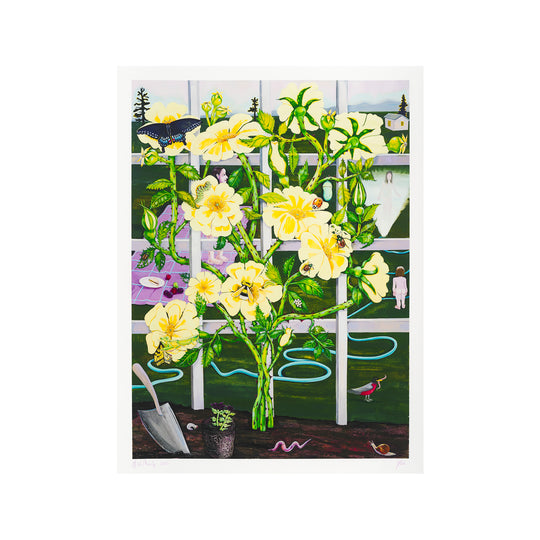 Nikki Maloof, Climbing Rose, 2025; Limited Edition Print