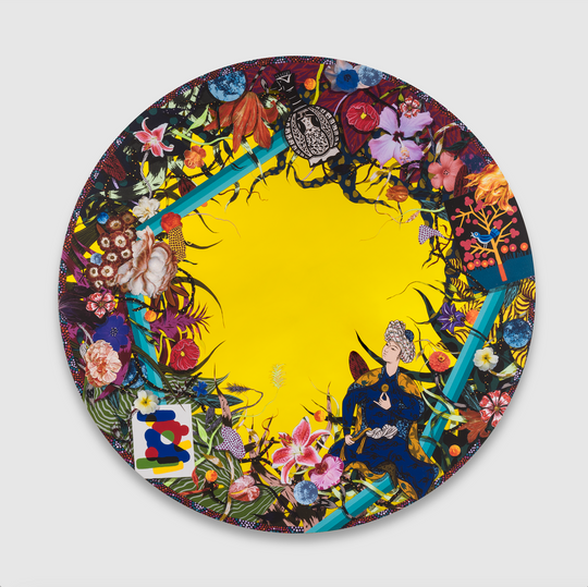 Amir H. Fallah, Flip Of The Coin, 2023; Limited Edition Mirror