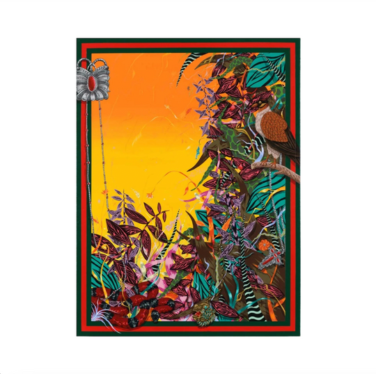 Amir H. Fallah, Dolce Vita, 2021; Original Painting