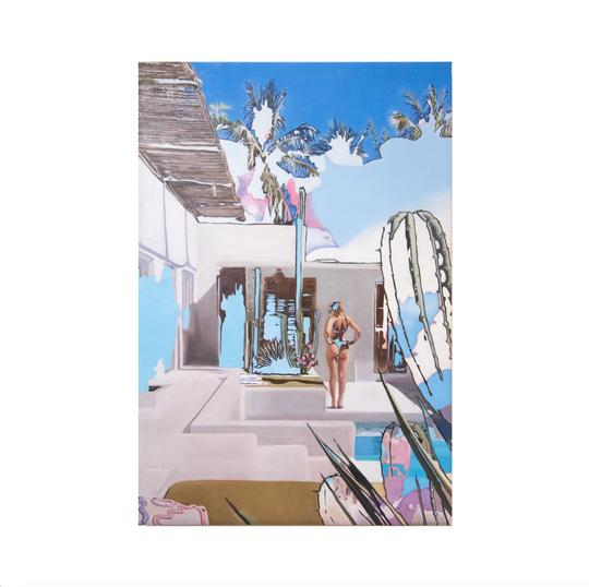 Darryl Westly, Interior/Exterior Ciel, 2024; Original Painting