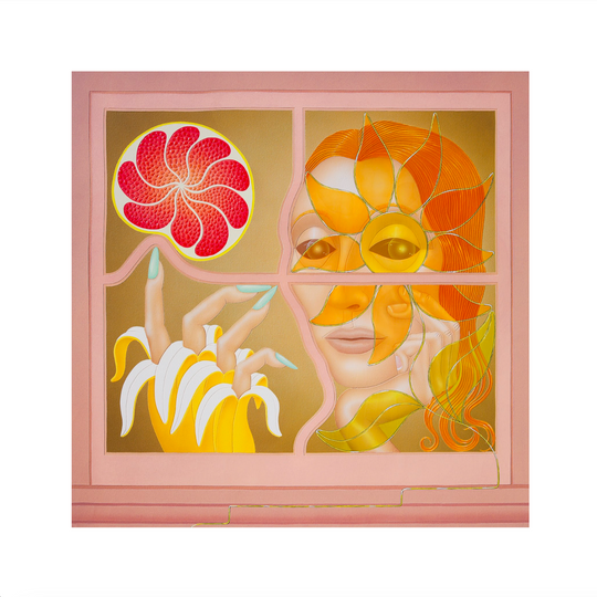 Wendell Gladstone, Fingerless Glove, 2024; Hand-Embellished, Signed and Numbered Limited Edition Print