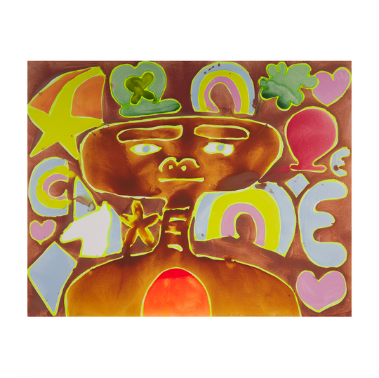 Katherine Bernhardt, Lucky Charms are Magically Delicious, 2024; Signed and Numbered Limited Edition Print