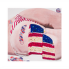 Gina Beavers, American Flag Sponge Butt Cake, 2024; Limited Edition Print