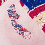 Gina Beavers, American Flag Sponge Butt Cake, 2024; Limited Edition Print