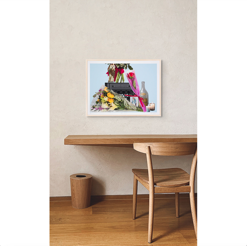 Lucia Hierro, Street-Memorial, 2024; Signed and Numbered Limited Edition Print