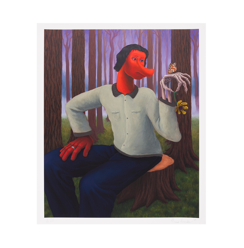 Nicasio Fernandez, Morph, 2024; Limited Edition Print