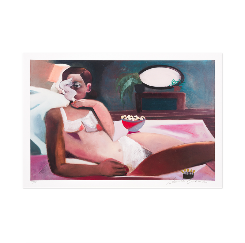 Danielle Orchard, Skinny Pop, 2024; Limited Edition Print