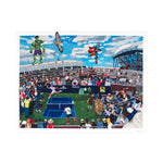 Shaun Ellison, US Open, Federer vs. Nadal, 2025; Hand-Embellished, Signed, and Numbered Limited Edition Print