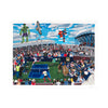 Shaun Ellison, US Open, Federer vs. Nadal, 2025; Hand-Embellished, Signed, and Numbered Limited Edition Print
