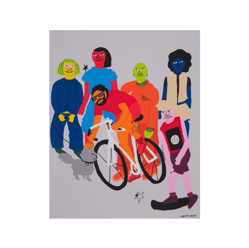 Corey Wash, Tuesdays are for Exercise, 2020; Limited Edition Print