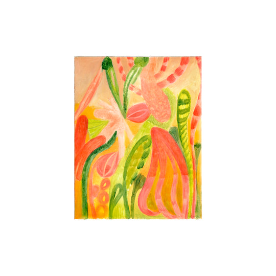 Soumya Netrabile, The Sway, 2023; Hand-Embellished, Signed, and Numbered Limited Edition Print