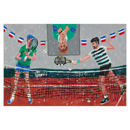 Shaun Ellison, Triumph & Tragedy, French Open Final, 2025; Original Work