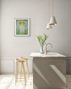 Alyssa Klauer, February Morning II (Valentine), 2023; Hand-Embellished, Signed, and Numbered Limited Edition Print