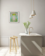 Alyssa Klauer, February Morning II (Valentine), 2023; Hand-Embellished, Signed, and Numbered Limited Edition Print