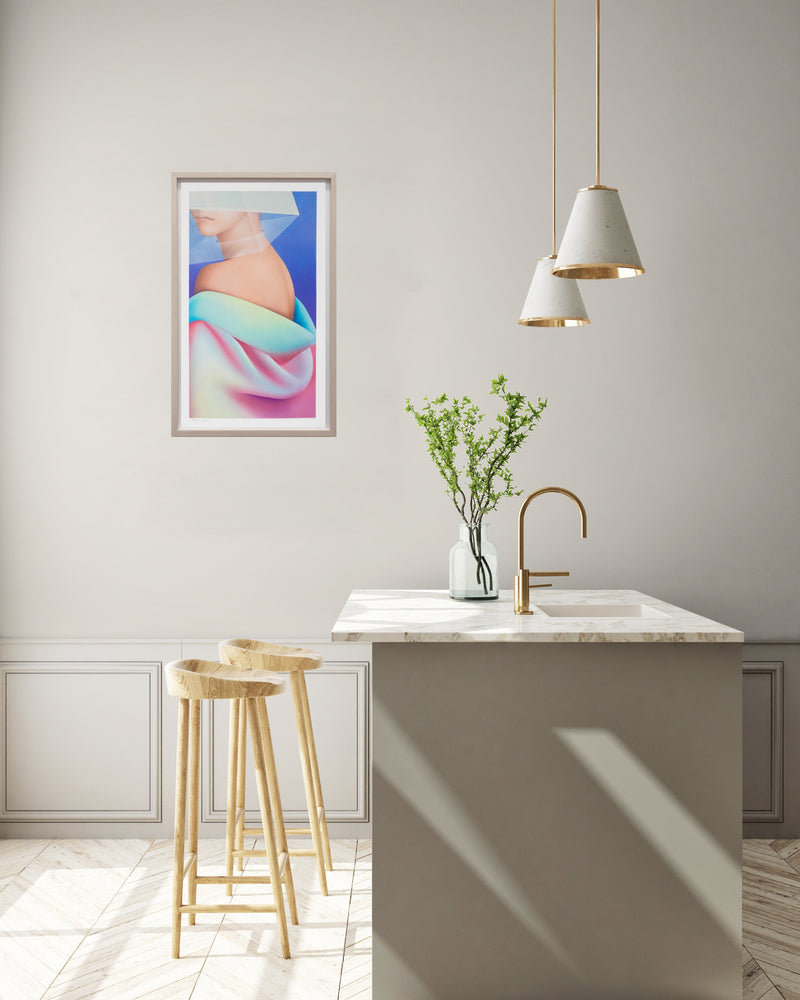 Arghavan Khosravi, The Glass Box, 2022; Limited Edition Print