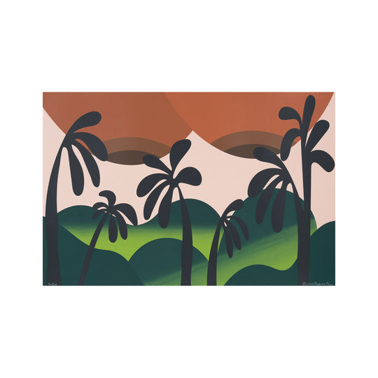 Bianca Nemelc, Canopy Gaze, 2022; Limited Edition Print