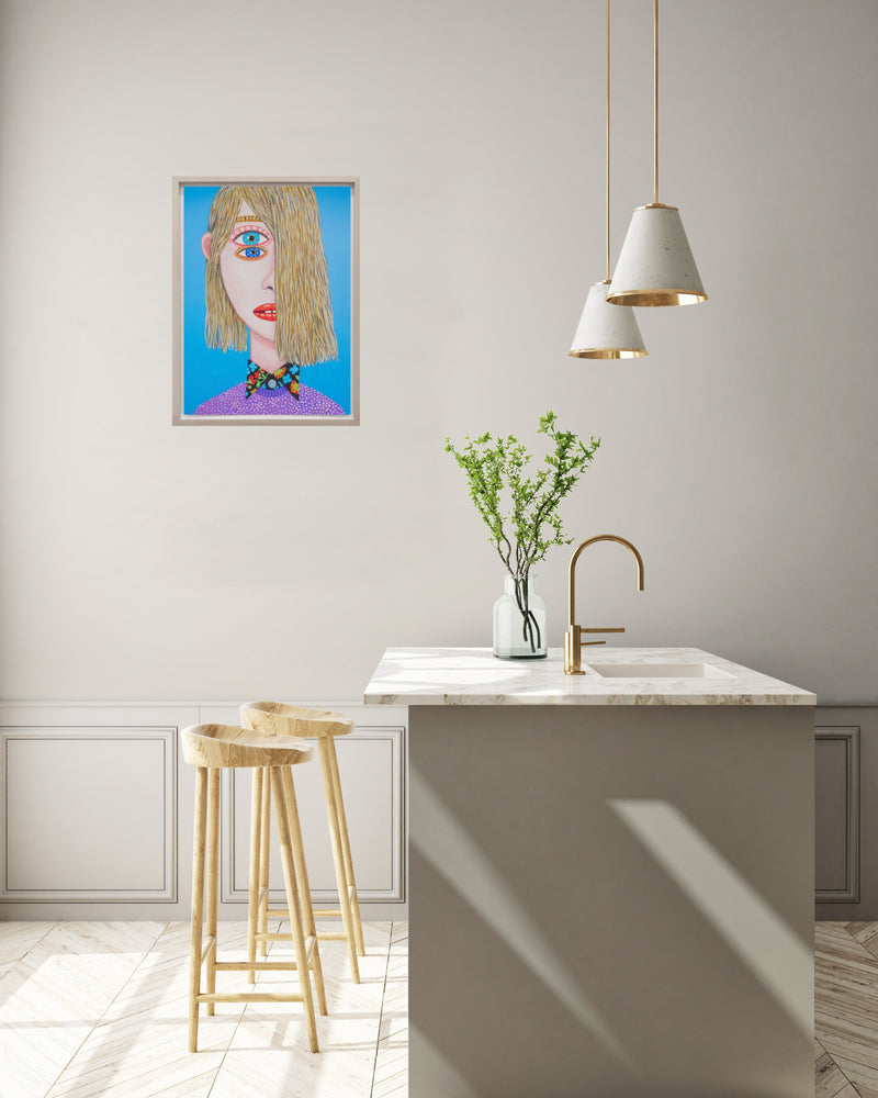 Brian Calvin, Sadie Jane, 2023; Limited Edition Print