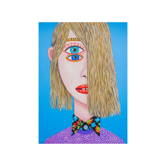 Brian Calvin, Sadie Jane, 2023; Limited Edition Print