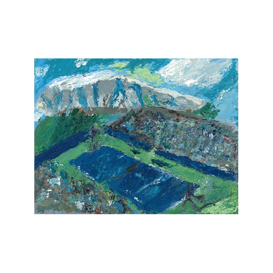 Shaun Ellison, Court 7, US Open, 2026; Original Work
