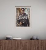 Alfred Conteh, Daishon, 2023; Hand-Embellished, Signed, and Numbered Limited Edition Print