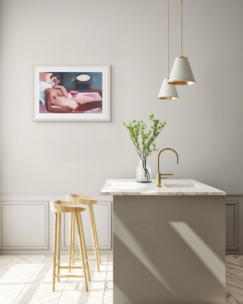 Danielle Orchard, Skinny Pop, 2024; Limited Edition Print