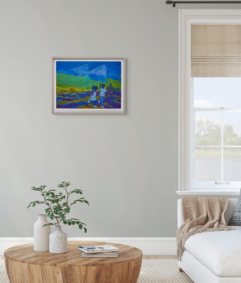 Dominic Chambers, Leave Room for the Wind, 2024; Limited Edition Print