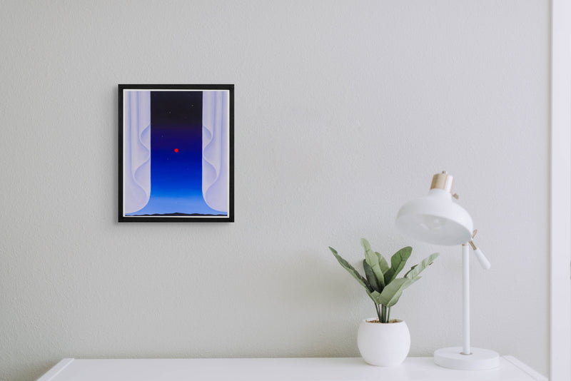 Emily Weiner, Confluence, 2024; Hand-Embellished, Signed and Numbered Limited Edition Print